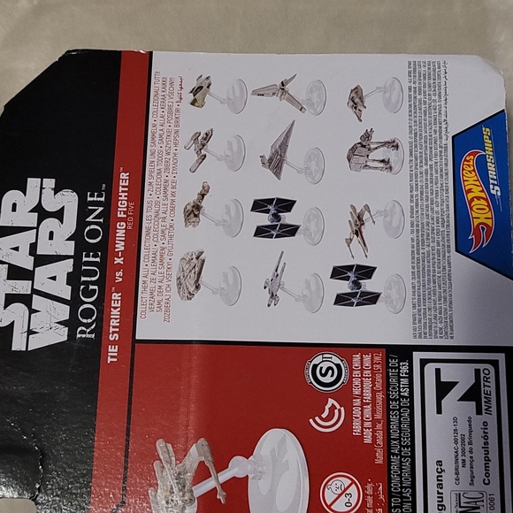 Hot Wheels, Star Wars Rogue One Starships The Striker vs. X-Wing Fighter Vehicle - Picture 3 of 3